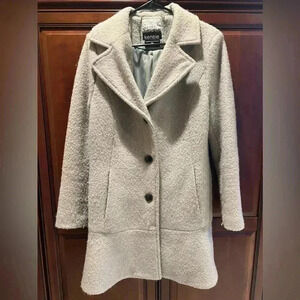 Kenzie Lined Wool Warm Winter Coat - M